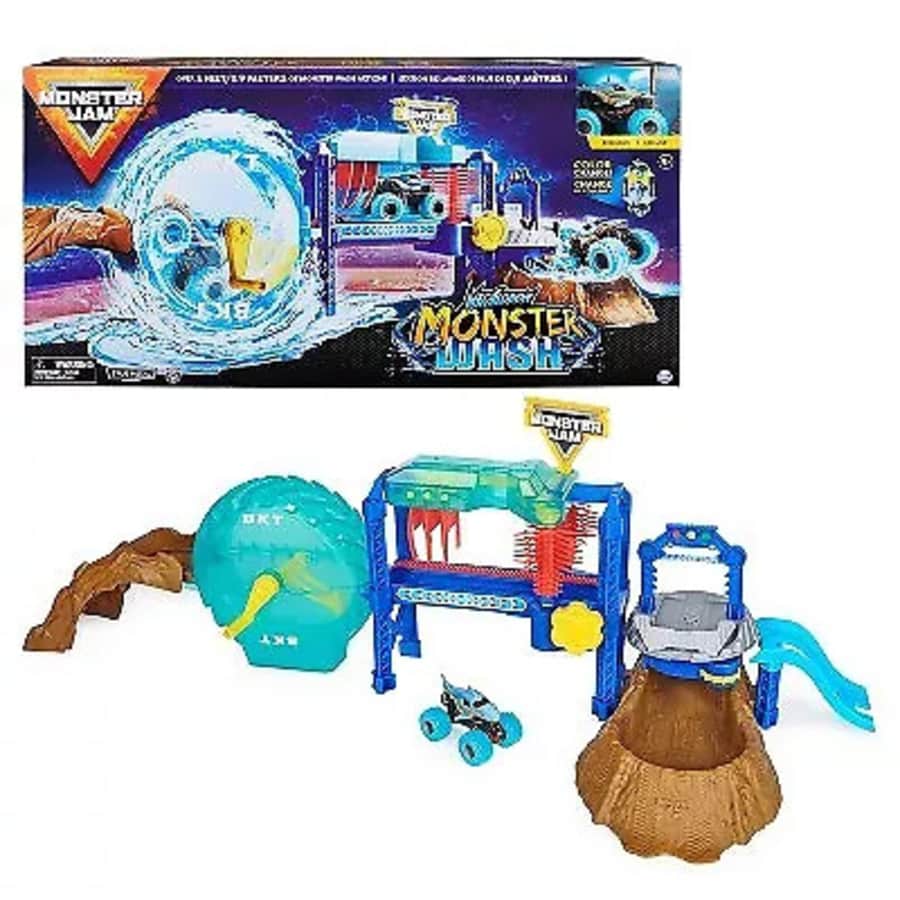 Monster Jam Megalodon Monster Wash Playset for $9