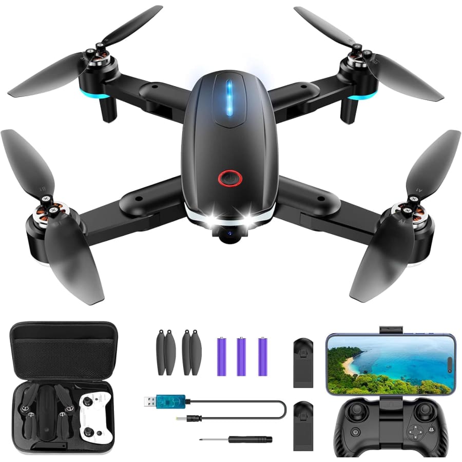 CrazyNov 1080P HD Drone with Camera: $15 w/ Prime