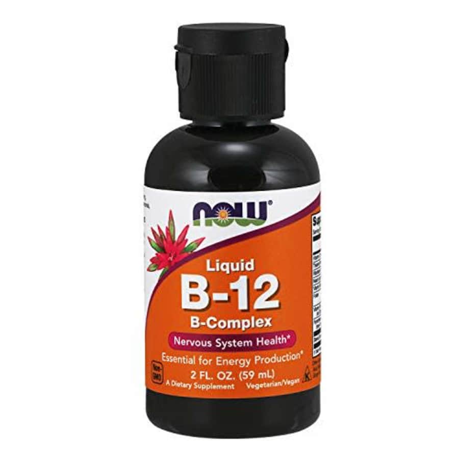 Now Foods NOW Supplements, Vitamin B-12 Complex Liquid, Energy Production*, Nervous System Health*, 2-Ounce for $6 Now Foods NOW Supplements, Vitamin B-12 Complex Liquid, Energy Production*, Nervous System Health*, 2-Ounce for $6