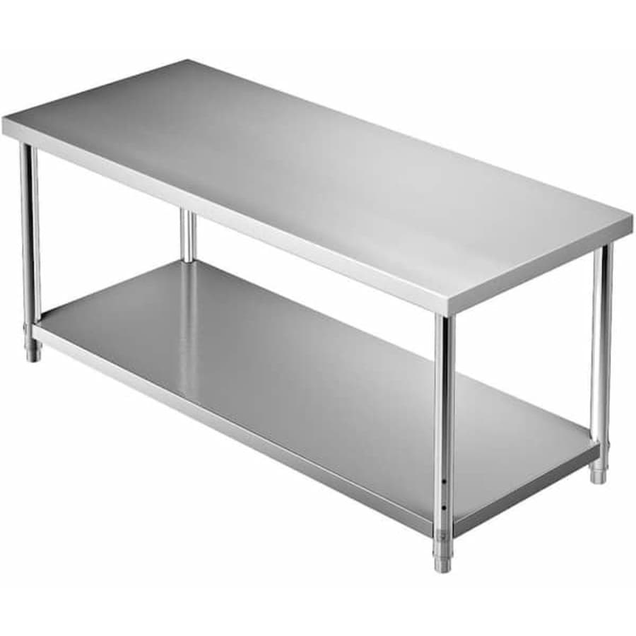 Vevor 72" Stainless Steel Prep Table for $250