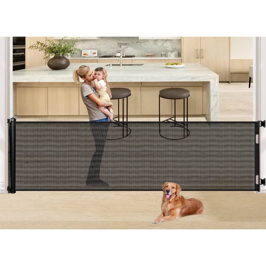 11'5" Retractable Baby Gate for $77