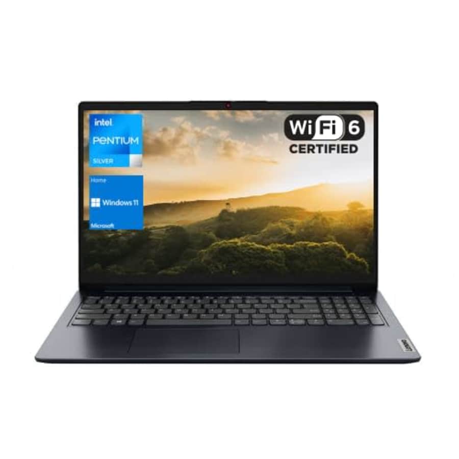 Lenovo IdealPad 1 Laptop, 15.6" FHD Display, Intel Pentium Silver N6000, 4GB RAM, 256GB SSD, for $359