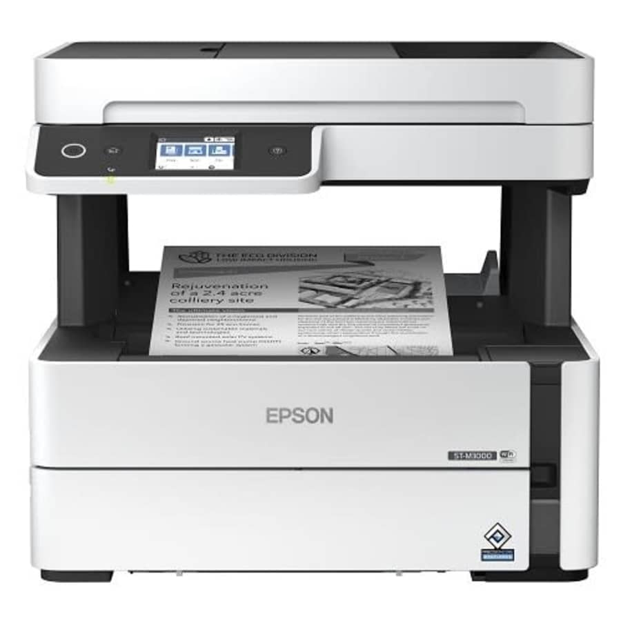 Epson WorkForce Monochrome MFP Supertank Printer for $349 Epson WorkForce Monochrome MFP Supertank Printer for $349