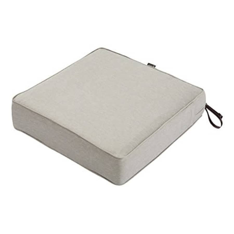 Classic Accessories Montlake Water-Resistant 21 x 21 x 5 Inch Square Outdoor Seat Cushion, Patio for $61