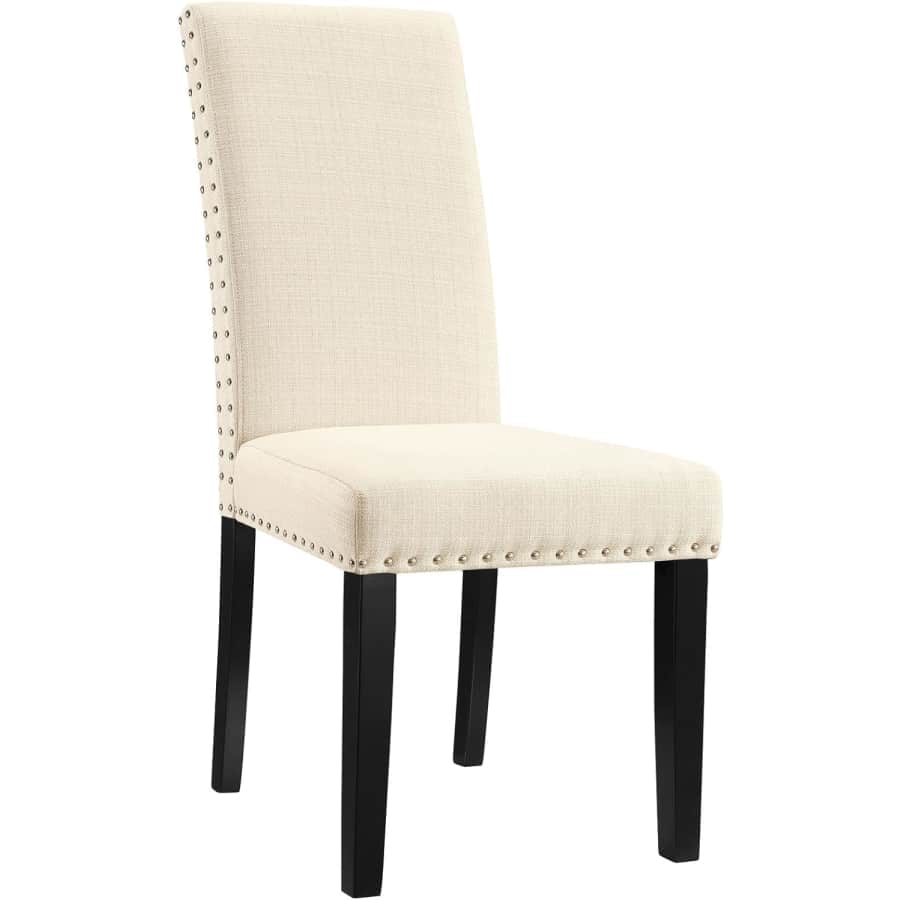 Modway Parcel Upholstered Fabric Parsons Dining Side Chair for $52 Modway Parcel Upholstered Fabric Parsons Dining Side Chair for $52