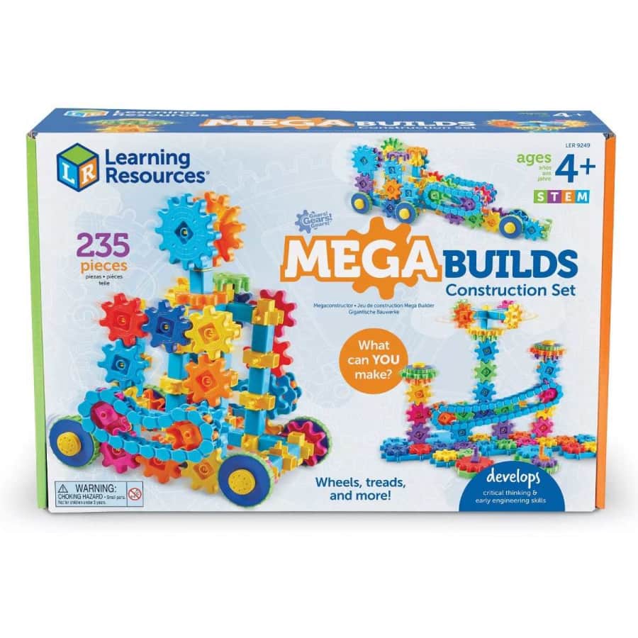 Learning Resources Gears! Gears! Gears! Mega Builds Construction Set for $80