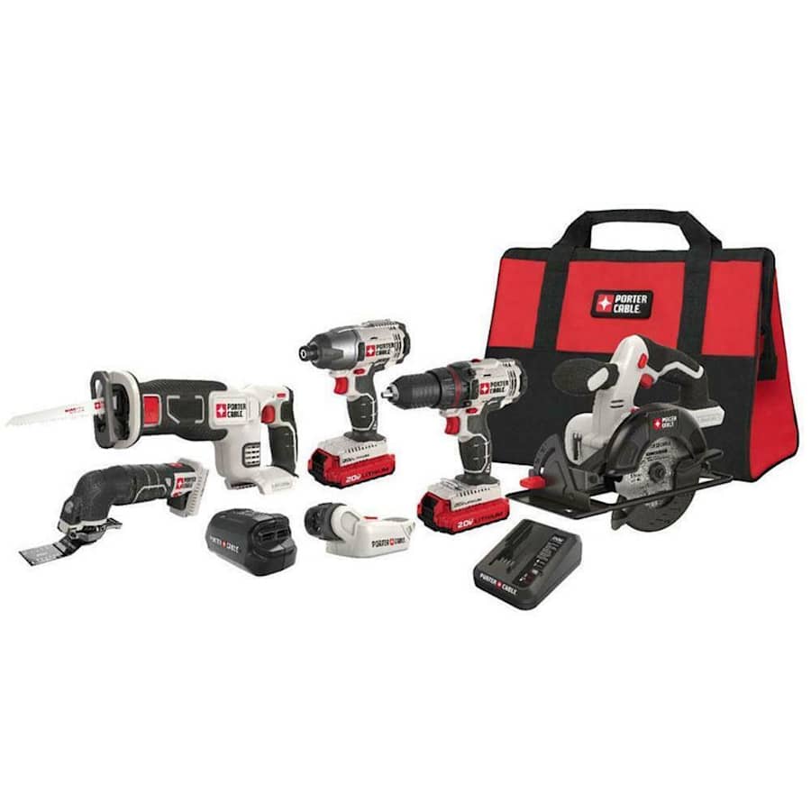 Porter-Cable 20V Max Cordless Li-ion 6-Tool Combo Kit for $479 Porter-Cable 20V Max Cordless Li-ion 6-Tool Combo Kit for $479