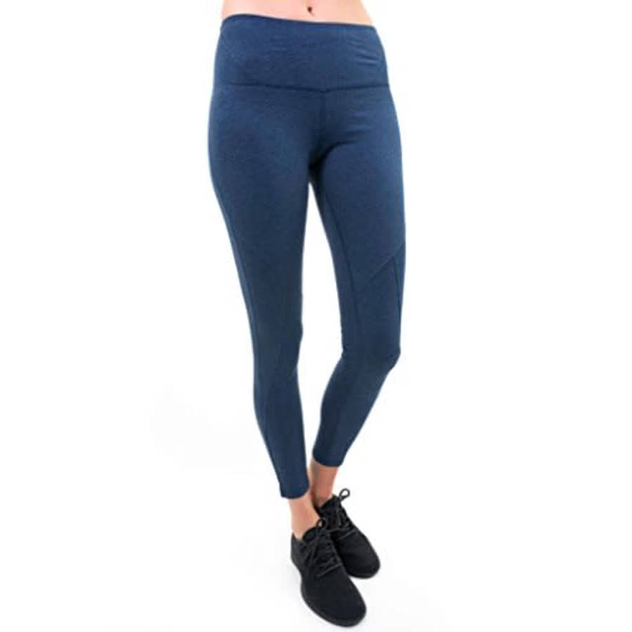 Satva Womens Organic Cotton Mid Rise Full Length Tashi Yoga Pants Leggings Tights for Workout for $9 Satva Womens Organic Cotton Mid Rise Full Length Tashi Yoga Pants Leggings Tights for Workout for $9