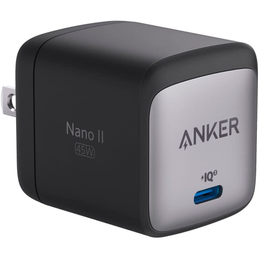 Anker Nano II 45W USB-C GaN Wall Charger: $20