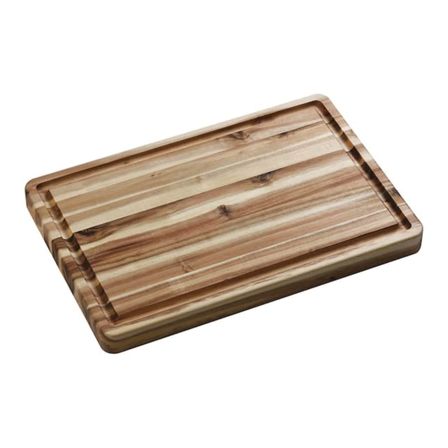 CenterPointe 18" x 12" x 1.5" Solid Acacia Wood Cutting Board for $20