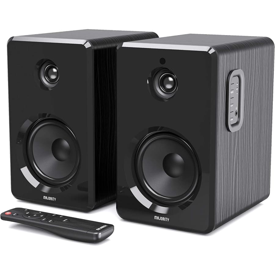 Majority D40 Active Bookshelf Speakers for $80 Majority D40 Active Bookshelf Speakers for $80