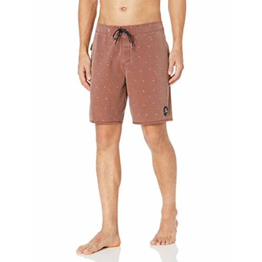 Quiksilver Men's Standard Highline Threads & FINS 19 Boardshort Swim Trunk, Henna, 28 for $30 Quiksilver Men's Standard Highline Threads & FINS 19 Boardshort Swim Trunk, Henna, 28 for $30