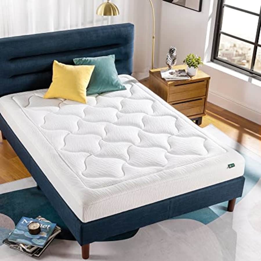 ZINUS 8 Inch Cloud Memory Foam Mattress, King, Fiberglass Free, Pressure Relieving, Mattress in A for $634 ZINUS 8 Inch Cloud Memory Foam Mattress, King, Fiberglass Free, Pressure Relieving, Mattress in A for $634