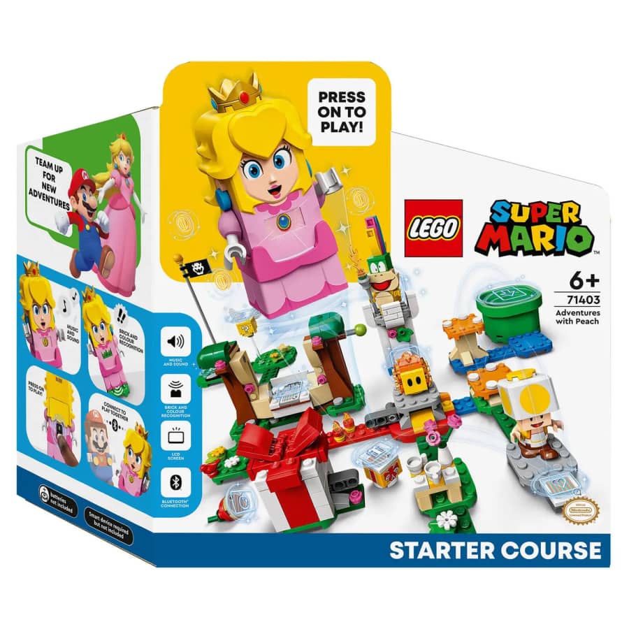 LEGO Super Mario Adventures Princess Peach Starter Course for $44