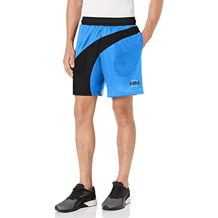 PUMA Men's Flare Shorts, Bluemazing, XL for $13