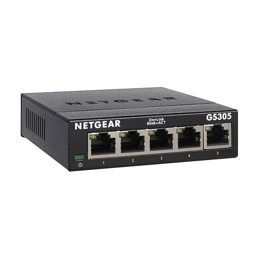 Netgear 5-Port Unmanaged Gigabit Switch for $28
