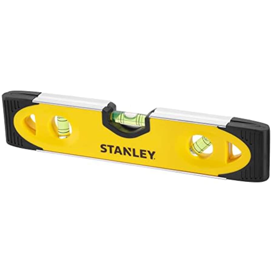 Stanley 0-43-511 Spirit level "Torpedo" of plastic/aluminum, Black for $11