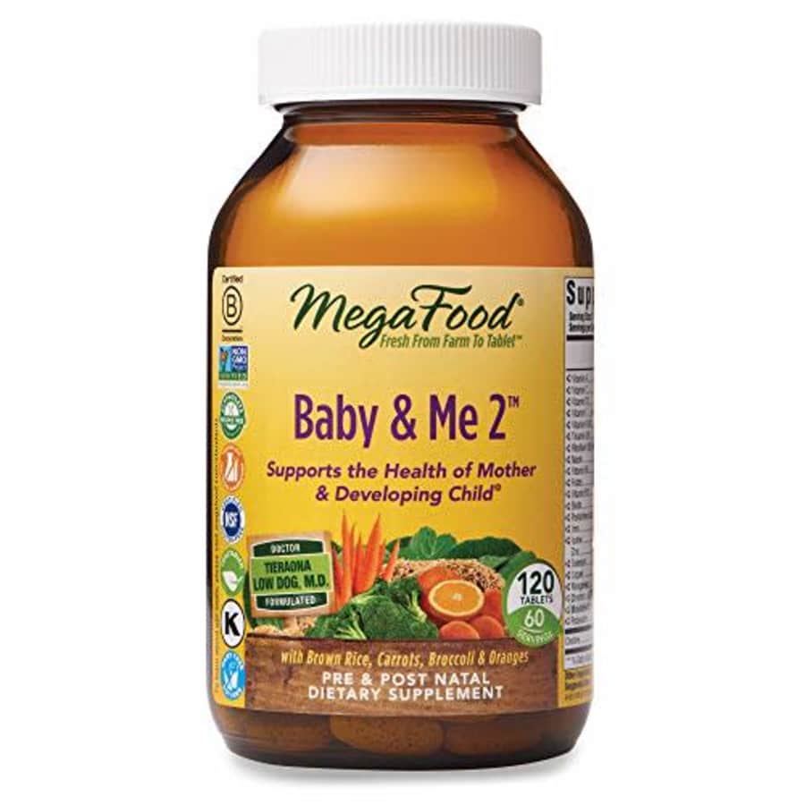 MegaFood, Baby & Me 2, Prenatal and Postnatal Vitamin with Active Form of Folic Acid, Iron, for $56 MegaFood, Baby & Me 2, Prenatal and Postnatal Vitamin with Active Form of Folic Acid, Iron, for $56