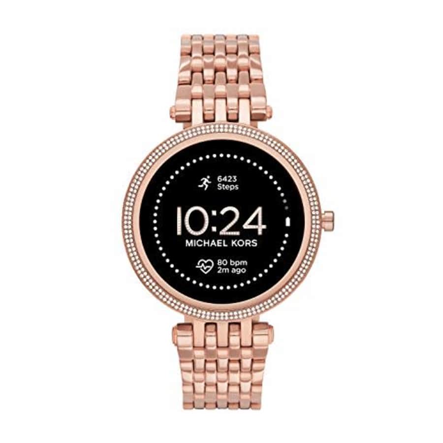 Michael Kors Women's Gen 5E 43mm Stainless Steel Touchscreen Smartwatch with Fitness Tracker, Heart for $210