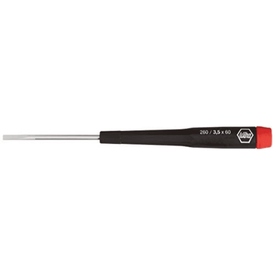 Wiha Tools Wiha 96035 Slotted Screwdriver with Precision Handle, 3.5 x 60mm for $10 Wiha Tools Wiha 96035 Slotted Screwdriver with Precision Handle, 3.5 x 60mm for $10