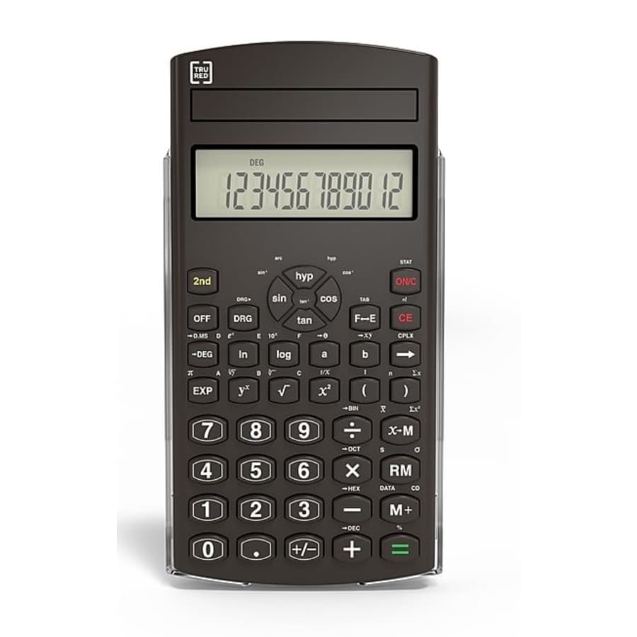 TRU RED 10-Digit Scientific Calculator for $5 TRU RED 10-Digit Scientific Calculator for $5