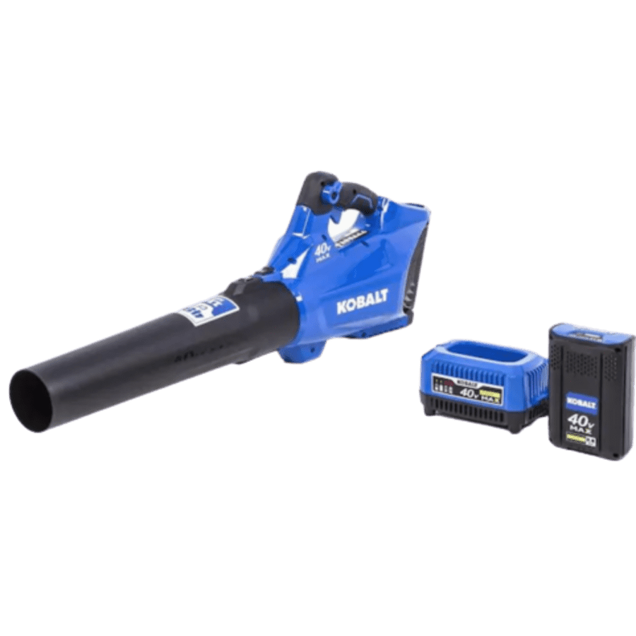 Kobalt 110 MPH 40-Volt Max Lithium Ion Cordless Electric Leaf Blower for $139