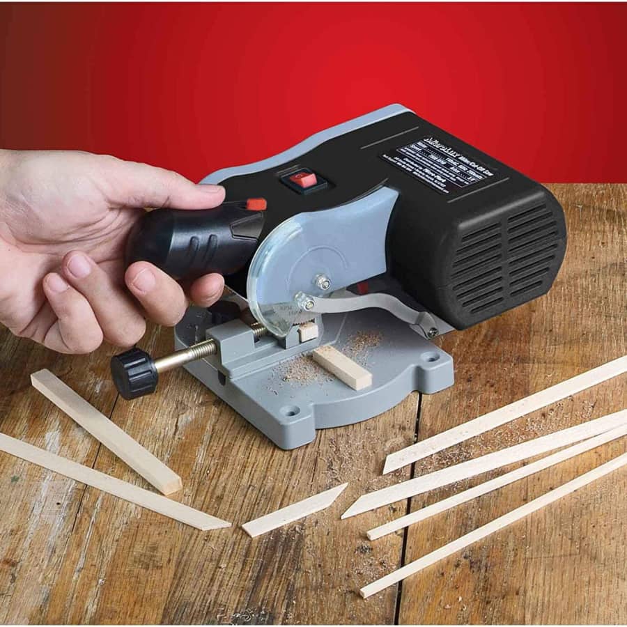 Mini Rip Saw Microlux Mini Miter/Cut-Off Saw for $70 - 84656