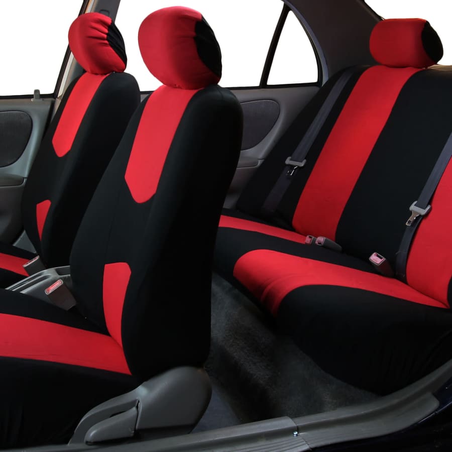 Car Seat Covers w/ Wheel & Belt Pad for $30