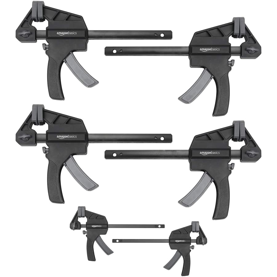 Amazon Basics 6-Piece Trigger Clamp Set for $23