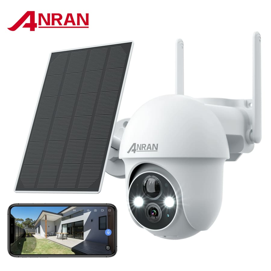 Anran 2K Solar Security Camera for $56
