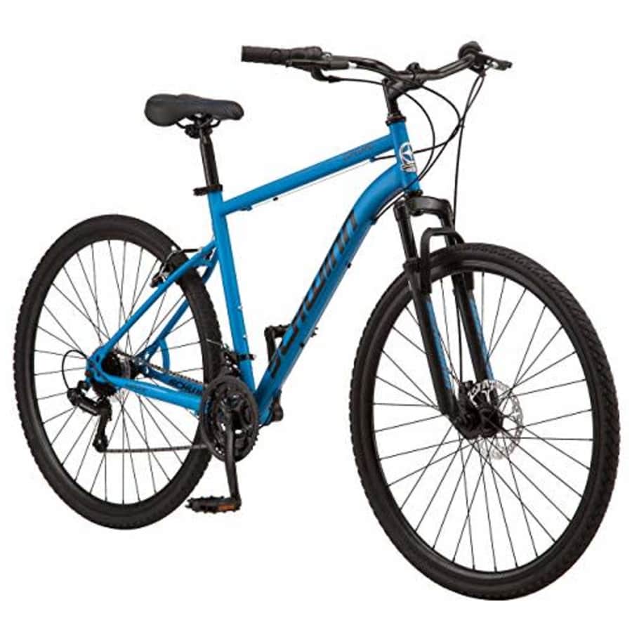Schwinn 700c Copeland Men's Hybrid Bike, Blue for $265