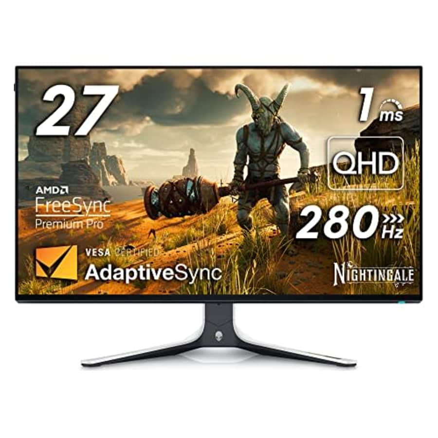 Alienware 27" 1440p 280Hz Fast IPS Gaming Monitor for $639