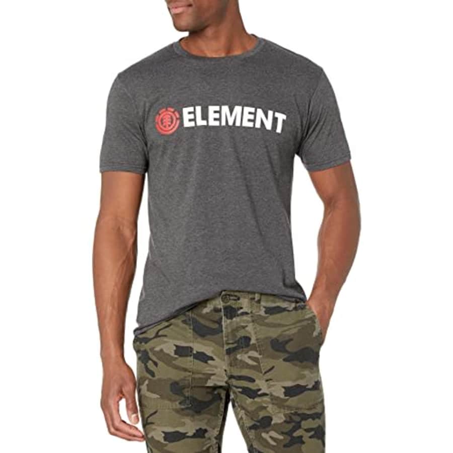 Element Men's Blazin Short Sleeve Tee Shirt, Grey, Large for $17 Element Men's Blazin Short Sleeve Tee Shirt, Grey, Large for $17