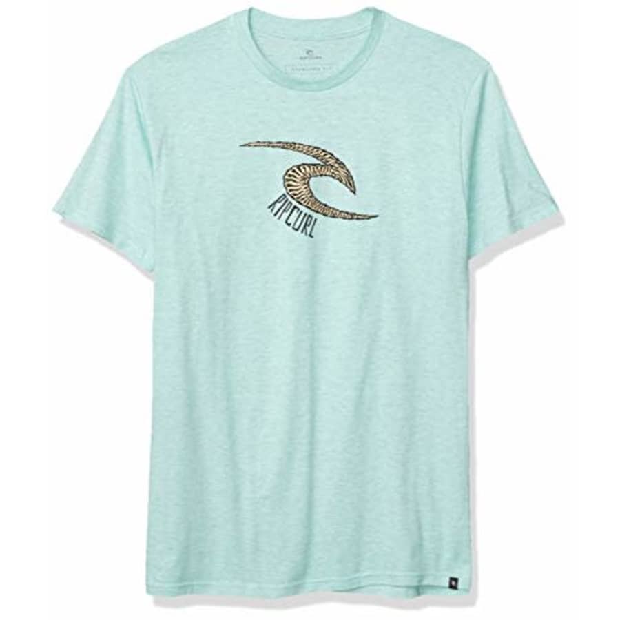 Rip Curl Men's Big Boys' HENNINGS Premium TEE Shirt, Mint, M for $23