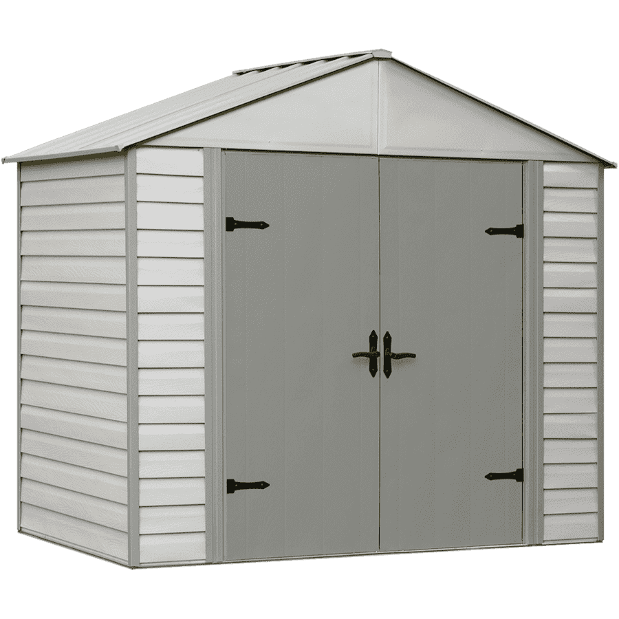 Arrow Viking 8ft. Vinyl-Coated Steel Storage Shed for $459 Arrow Viking 8ft. Vinyl-Coated Steel Storage Shed for $459