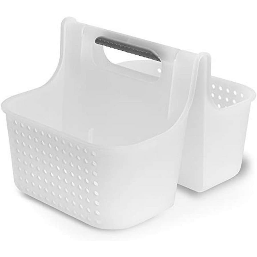 Madesmart Large Soft Grip Tote Under Sink Bathroom Storage for $30