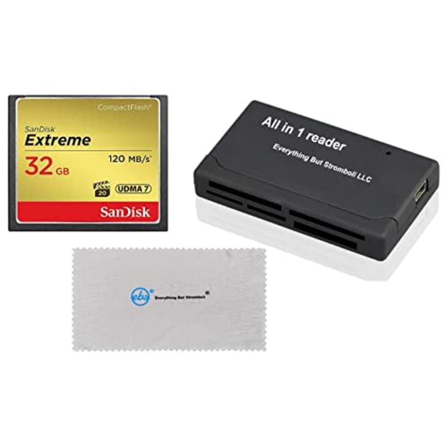 SanDisk Extreme 32GB CompactFlash CF Memory Card for Nikon D300, D300S, D810, Digital DSLR Cameras for $48