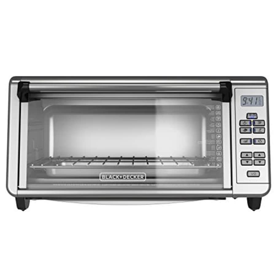 Black+Decker TO3290XSBD Toaster Oven, 8-Slice, Stainless Steel for $180