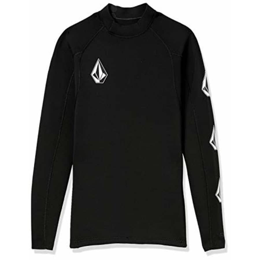 Volcom Men's Stone Neoprene Jacket, Black, Small for $90 Volcom Men's Stone Neoprene Jacket, Black, Small for $90