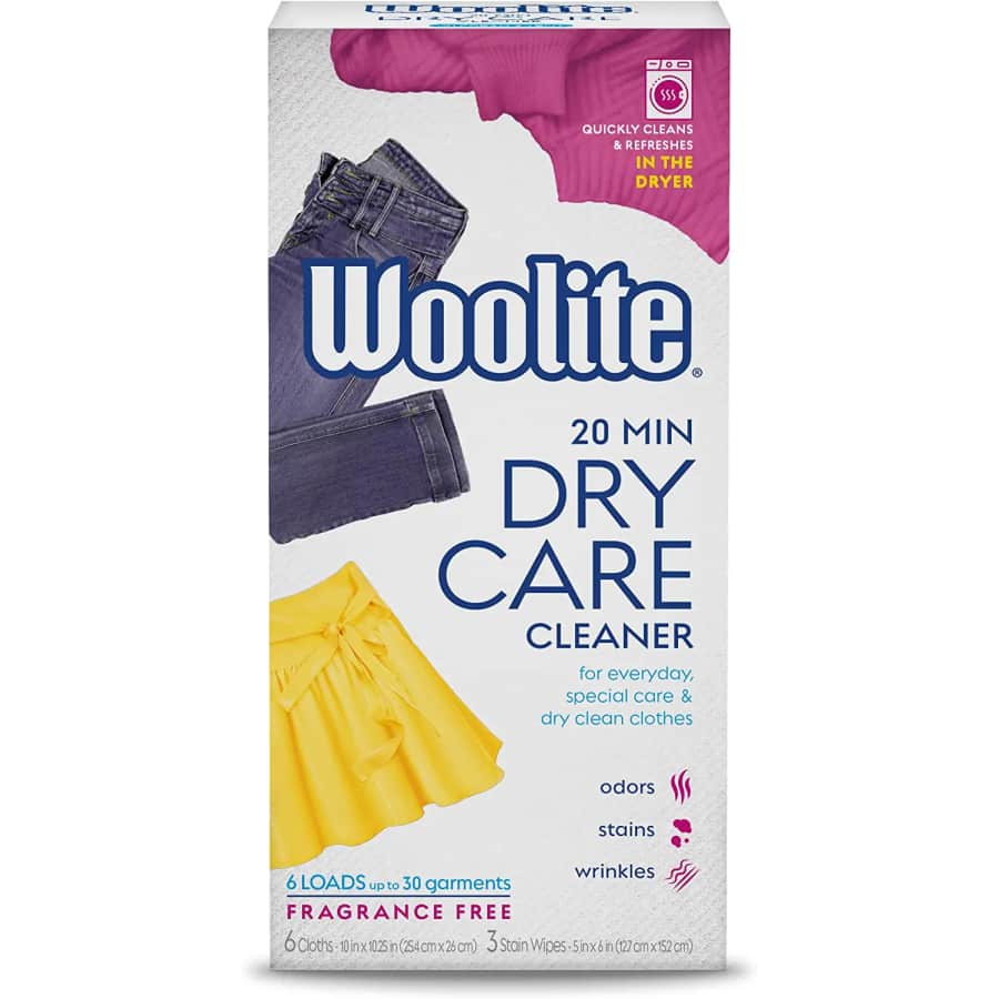 Woolite 20-Minute Dry Care Cleaner for $12 Woolite 20-Minute Dry Care Cleaner for $12