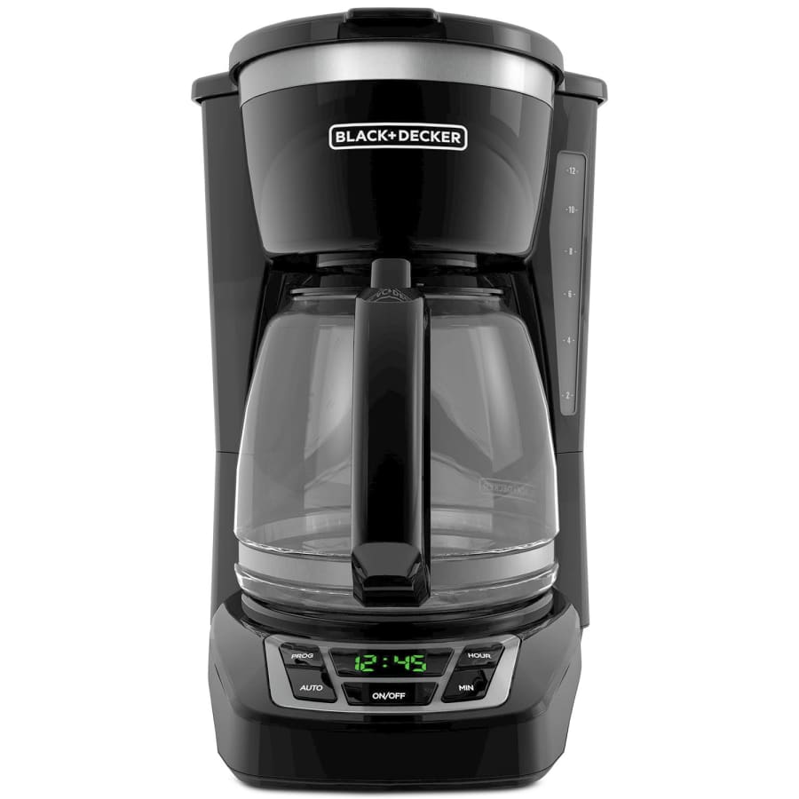 Black + Decker 12-Cup Digital Programmable Coffeemaker for $8 after rebate