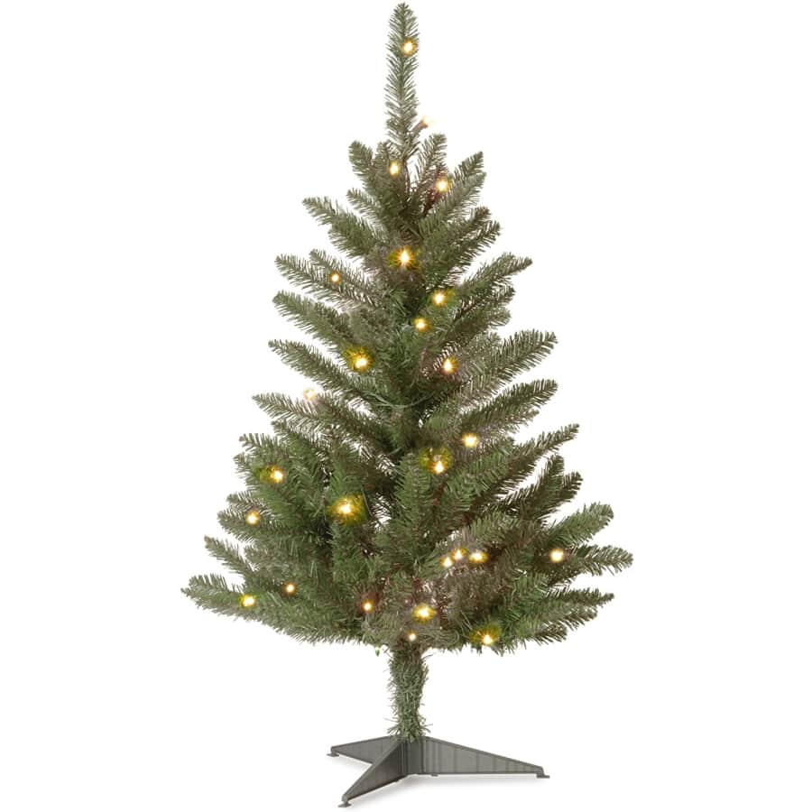 National Tree Company Pre-lit Artificial Mini Christmas Tree for $36