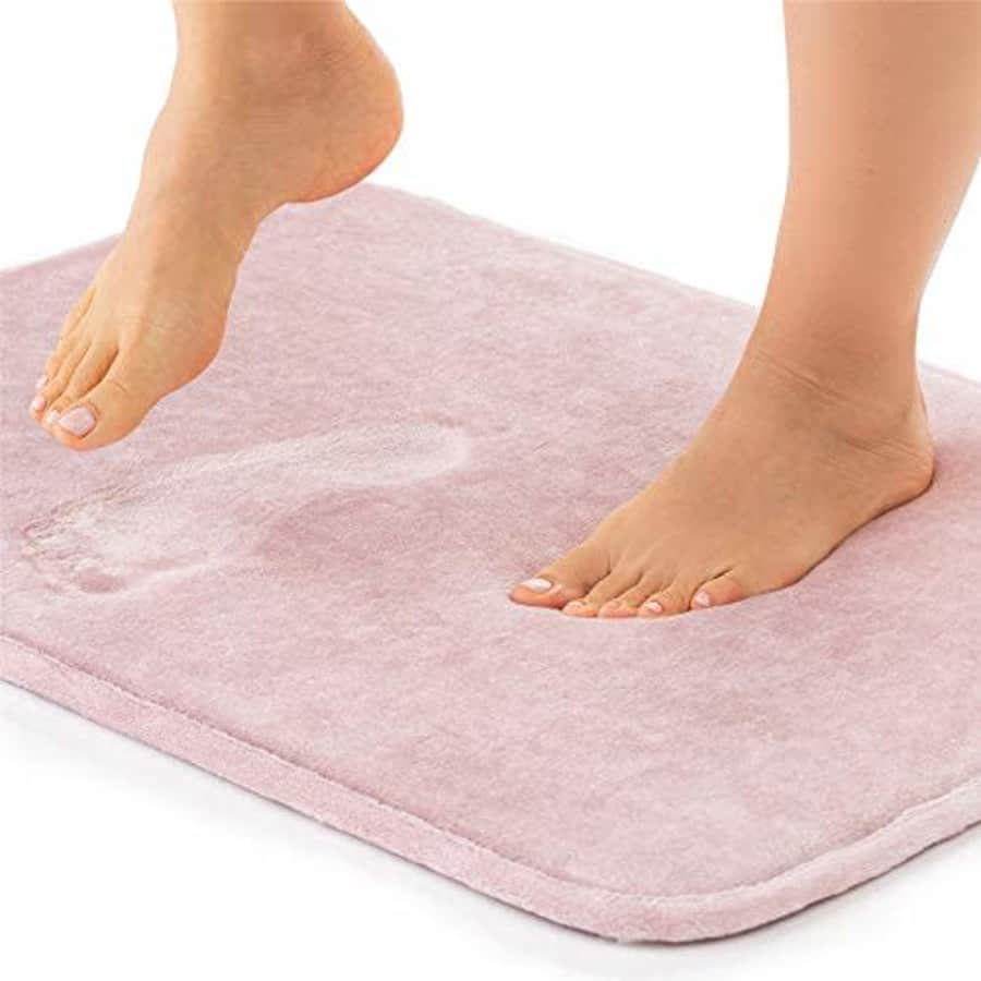 Gorilla Grip Thick Memory Foam Bath Rug, Soft Absorbent Luxury Mats, 60x24, Plush Velvet Topside, for $10 Gorilla Grip Thick Memory Foam Bath Rug, Soft Absorbent Luxury Mats, 60x24, Plush Velvet Topside, for $10