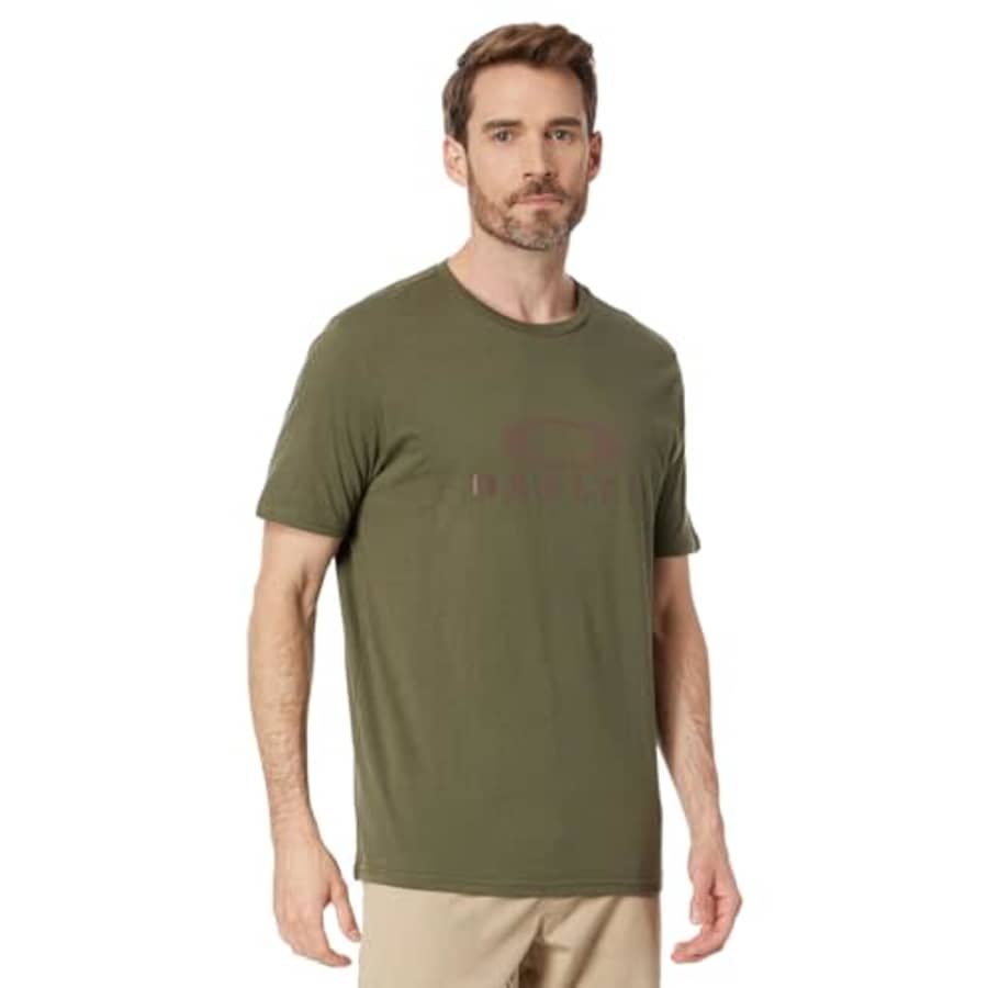Oakley Men's O Bark 2.0 Short Sleeve Shirt, New Dk Brush/Carafe, Small for $13 Oakley Men's O Bark 2.0 Short Sleeve Shirt, New Dk Brush/Carafe, Small for $13