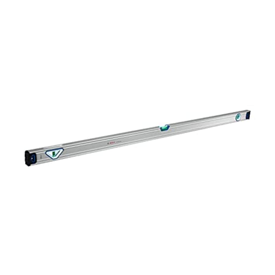 Bosch Professional 1600A01V3Z 120 cm Spirit Level (Aluminium housing, Robust end caps), Blue for $189 Bosch Professional 1600A01V3Z 120 cm Spirit Level (Aluminium housing, Robust end caps), Blue for $189