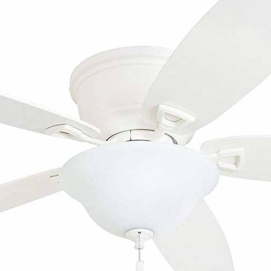 Honeywell Ceiling Fans 50518-01 Quick-2-Hang Hugger Ceiling Fan 52 Dimmable LED Cased Fixture, Easy for $98 Honeywell Ceiling Fans 50518-01 Quick-2-Hang Hugger Ceiling Fan 52 Dimmable LED Cased Fixture, Easy for $98