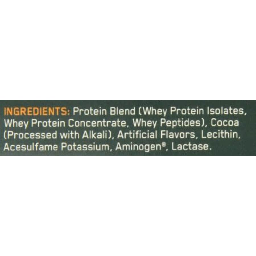 Optimum Nutrition 100% Whey Protein, Double Rich Chocolate, 1 Pound (Pack of 2) for $22