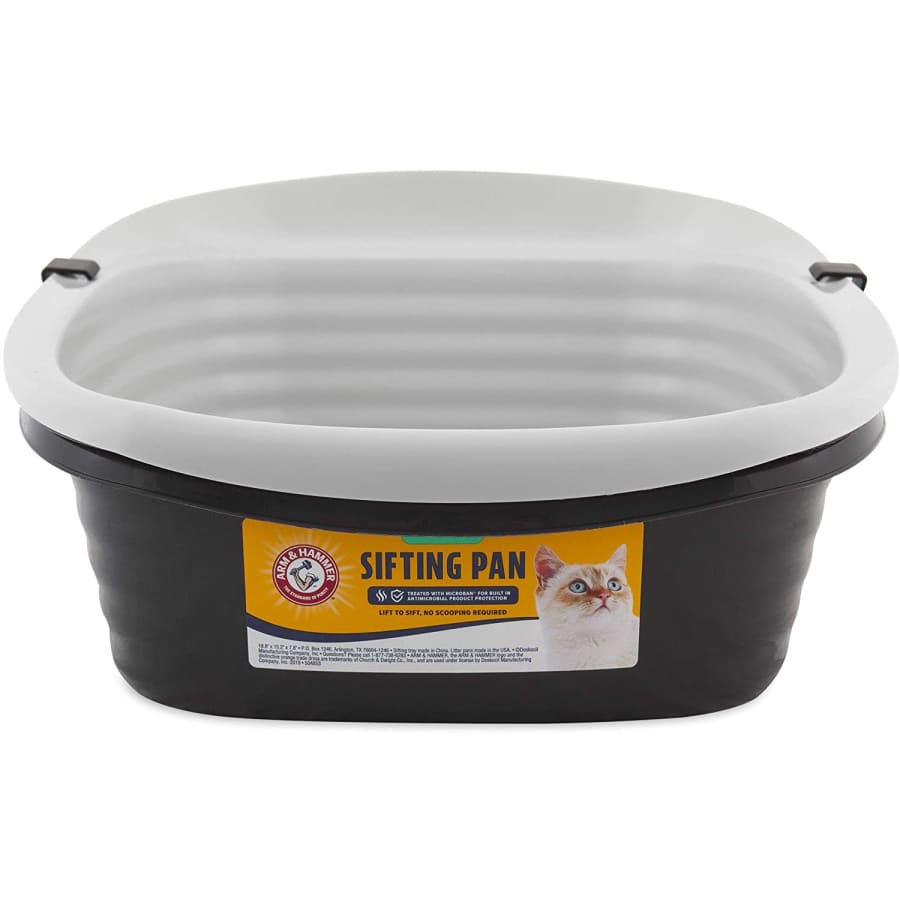 Petmate Arm & Hammer Large Sifting Litter Pan for $17 Petmate Arm & Hammer Large Sifting Litter Pan for $17