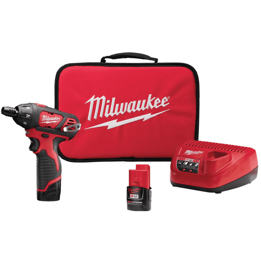 Milwaukee M12 12V Cordless 1/4" Hex Screwdriver Kit w/ 2 Batteries for $79 in cart Milwaukee M12 12V Cordless 1/4" Hex Screwdriver Kit w/ 2 Batteries for $79 in cart