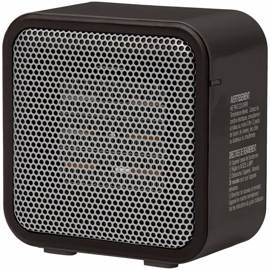 AmazonBasics 500-Watt Ceramic Small Space Personal Mini Heater for $15 AmazonBasics 500-Watt Ceramic Small Space Personal Mini Heater for $15